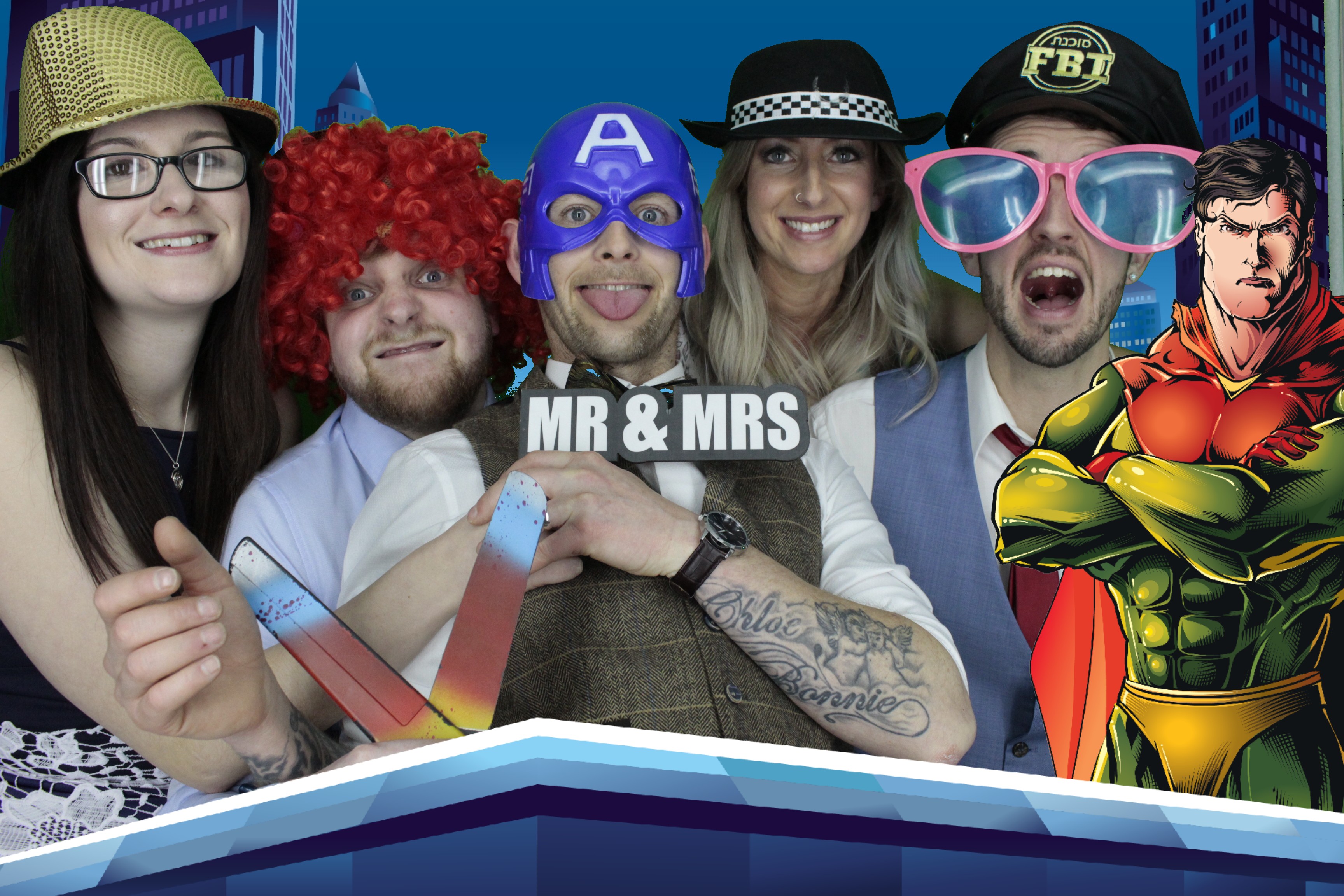 Nikki Carr's Wedding | View more photos from the event at gallery.myphotoboothexperience.co.uk/u/MyPhotoBoothExperienceLtd/Nikki-Carrs-Wedding